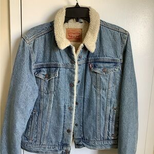 Levi’s Sherpa lined jacked